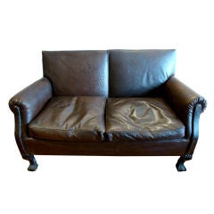 Small Leather sofa