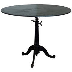 Tilt Top Steel Industrial Table