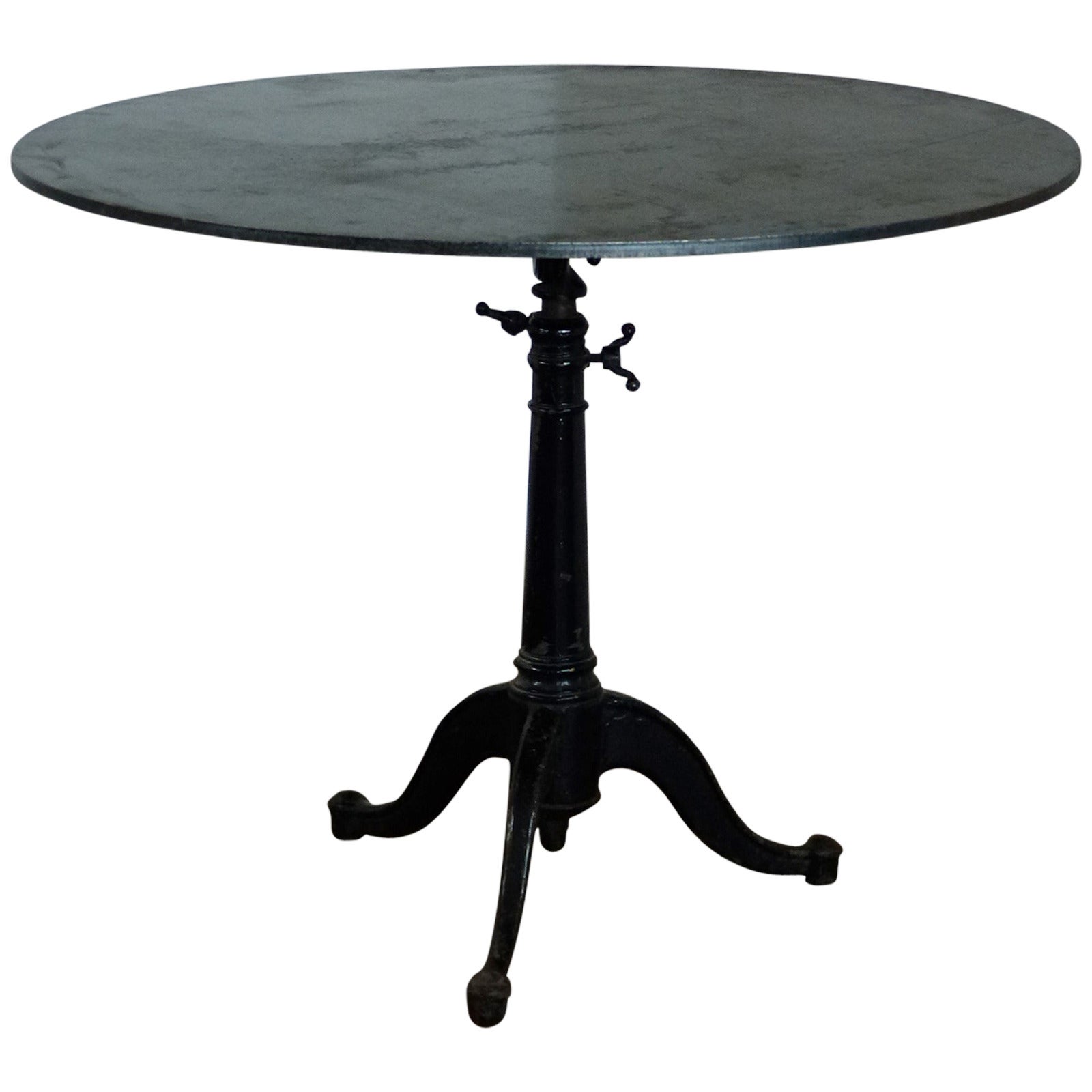 Tilt Top Steel Industrial Table