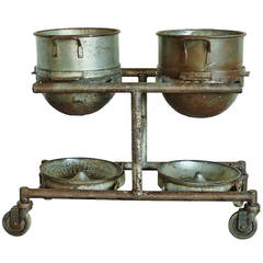 Vintage Industrial Cooking Cart or Beer Cooler