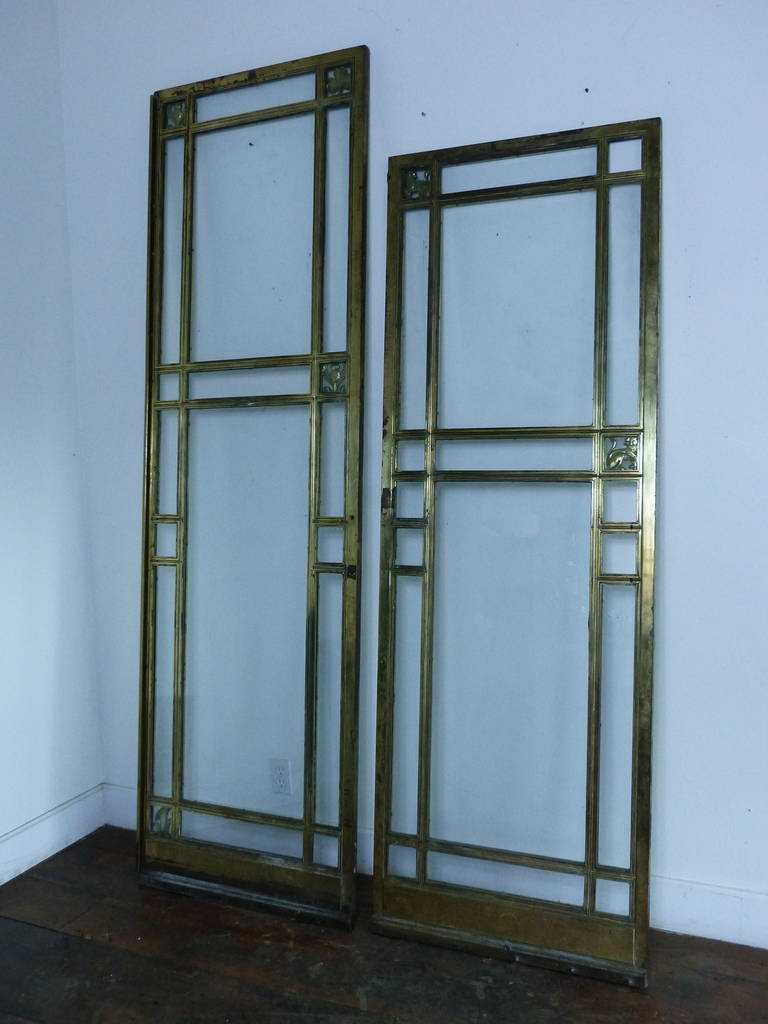 Brass door panels with decorative details For Sale at 1stDibs
