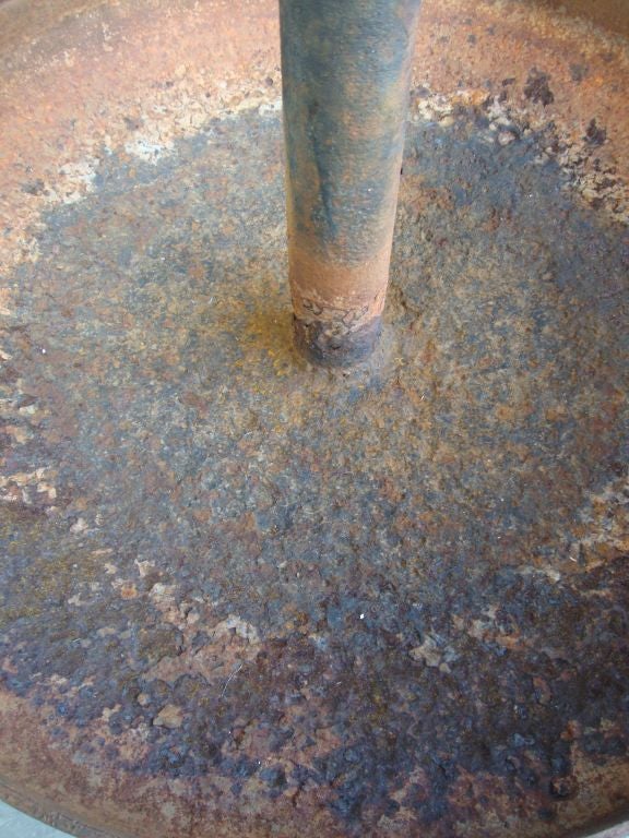 19th Century Cast Iron Bird Bath