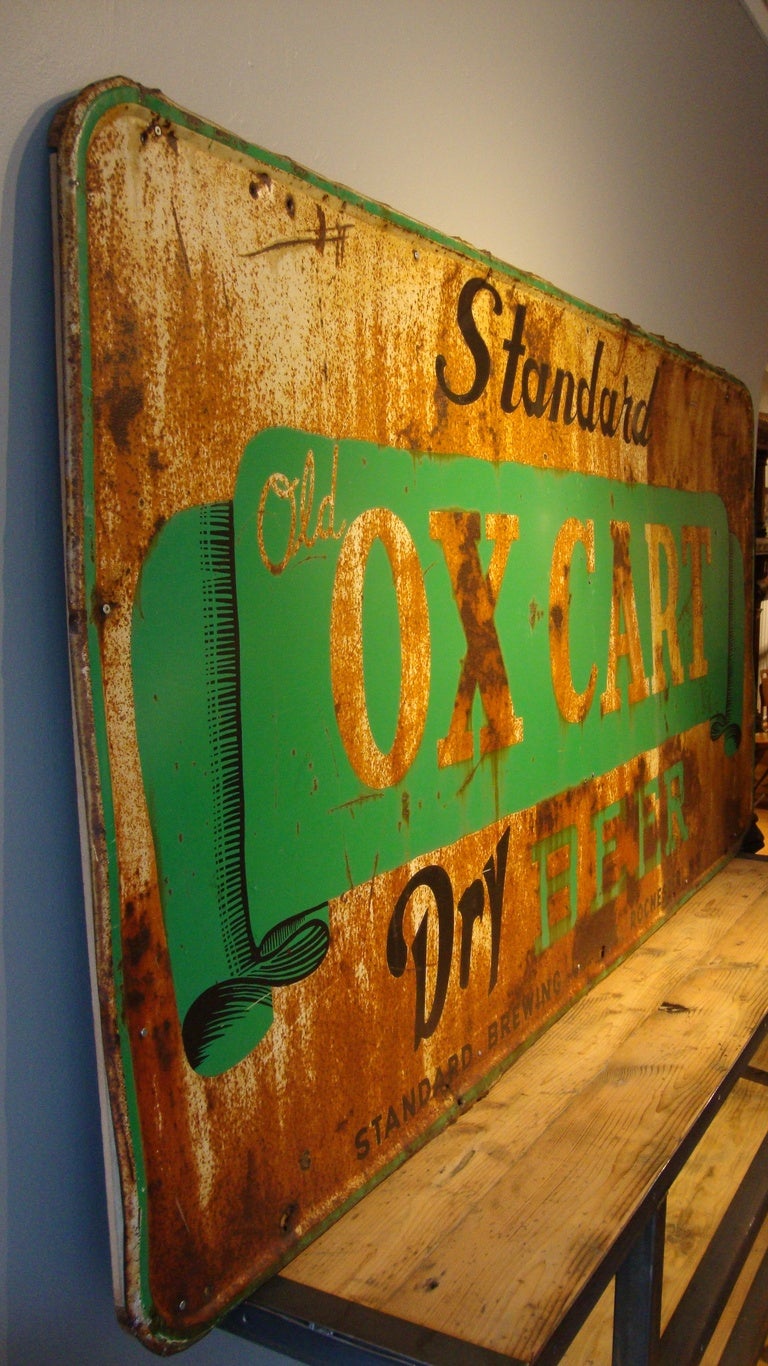 Mid-20th Century Beer Sign