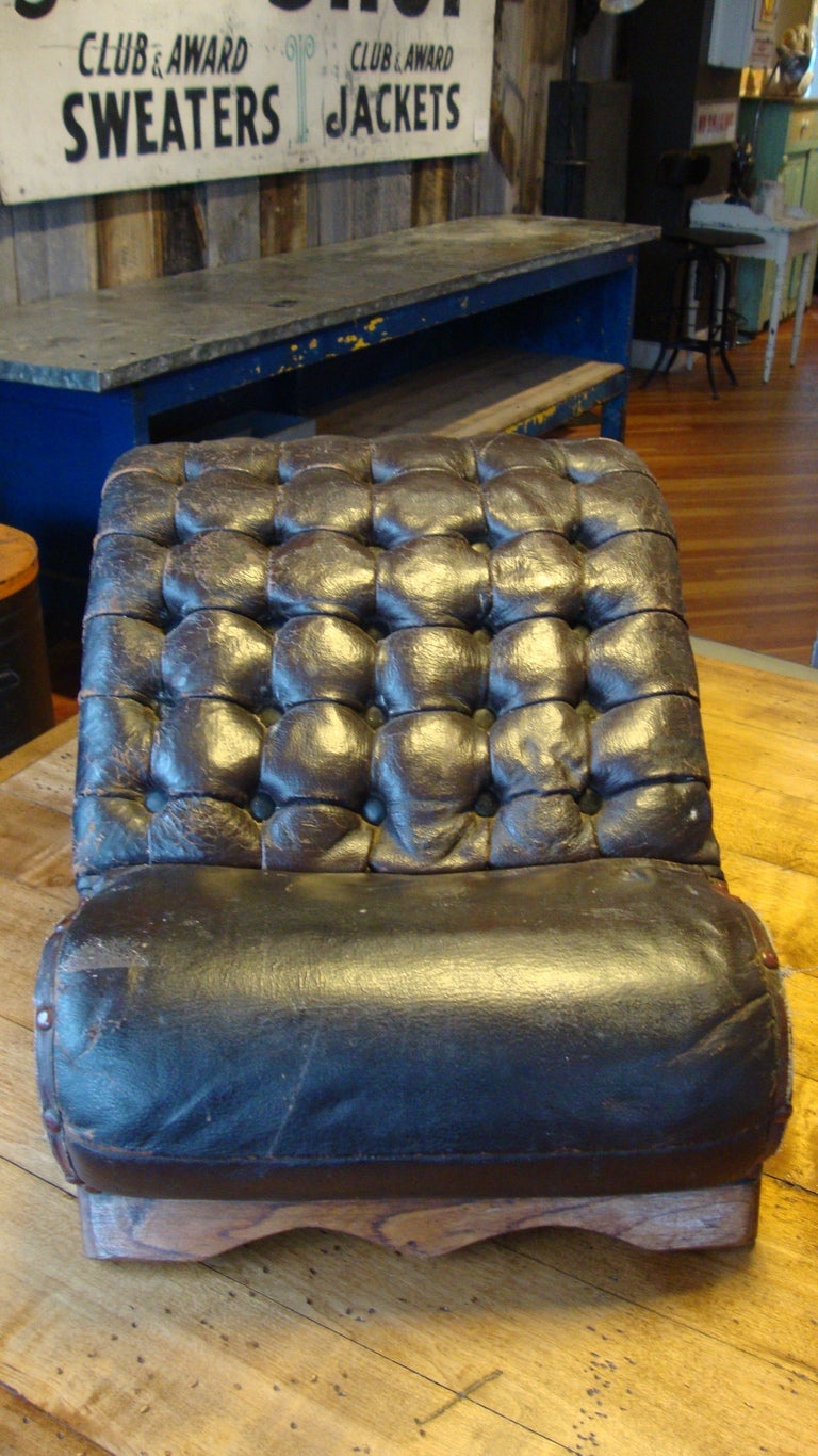 Leather Foot Stool