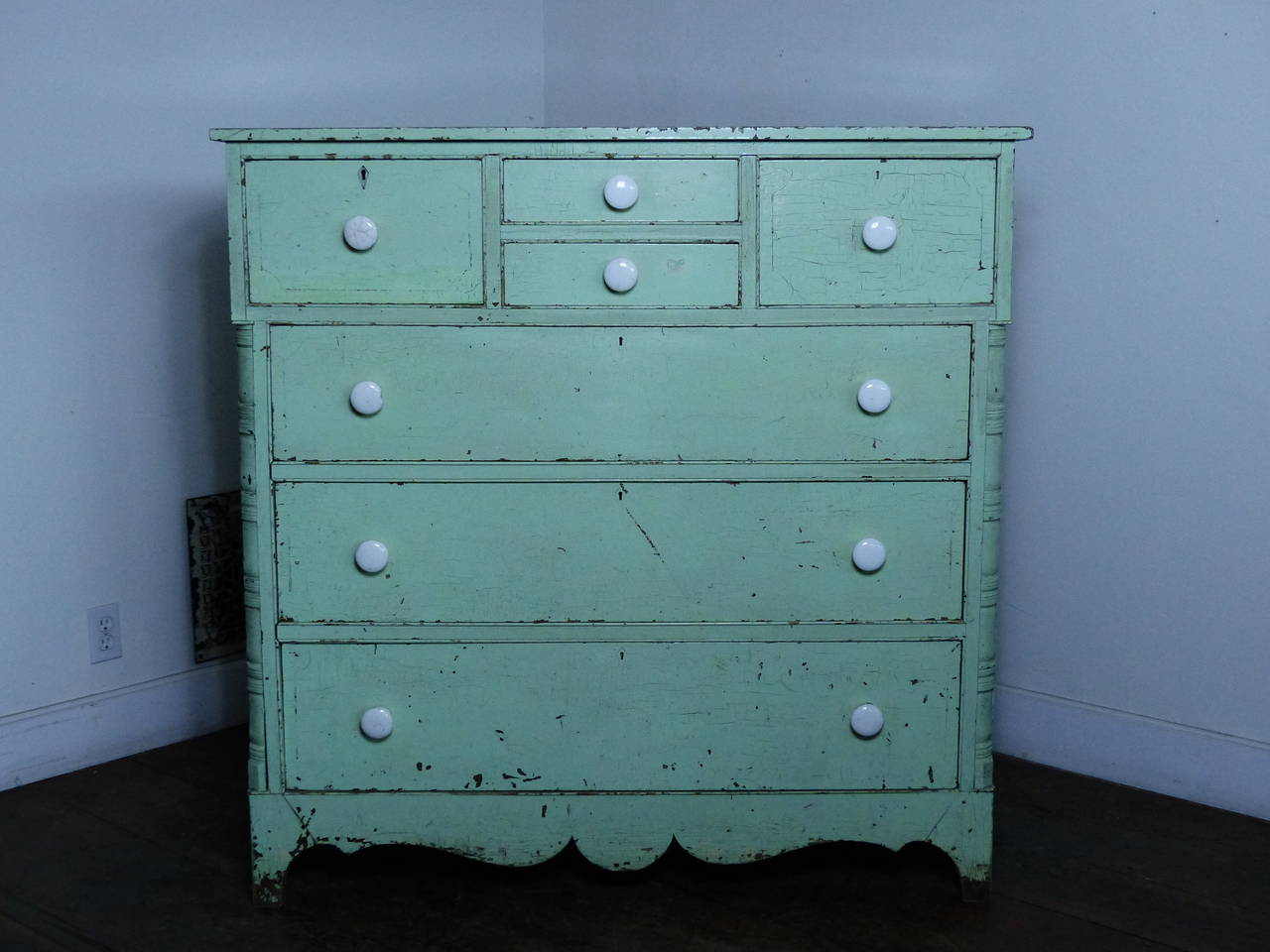 19th Century Painted Chest of Drawers 1