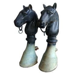 Vintage Iron Horse Heads