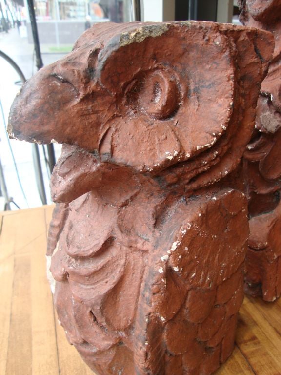 Terra Cotta Owls