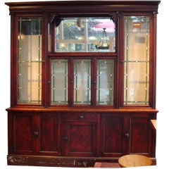 Antique Glass cabinet/bookcase