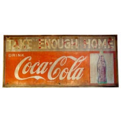 Vintage Coca Cola Sign