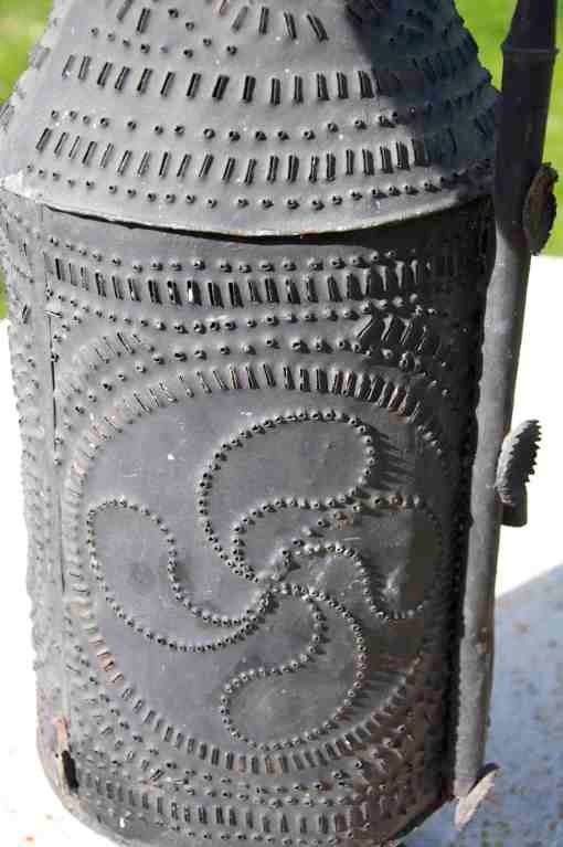 French Tole Processional Lantern from south of france For Sale 2