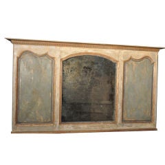 French mirror in a panelling