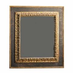 Hand Carved And Gilt Mirror