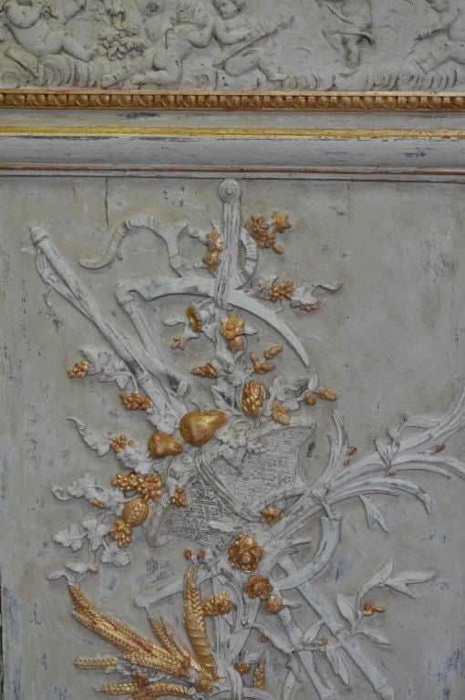 French boiserie with summer theme