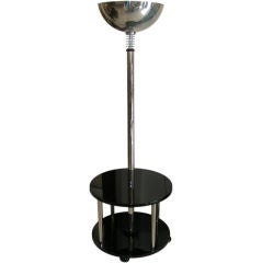 Coffee table floor lamp