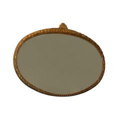Gilded Wood Mirror