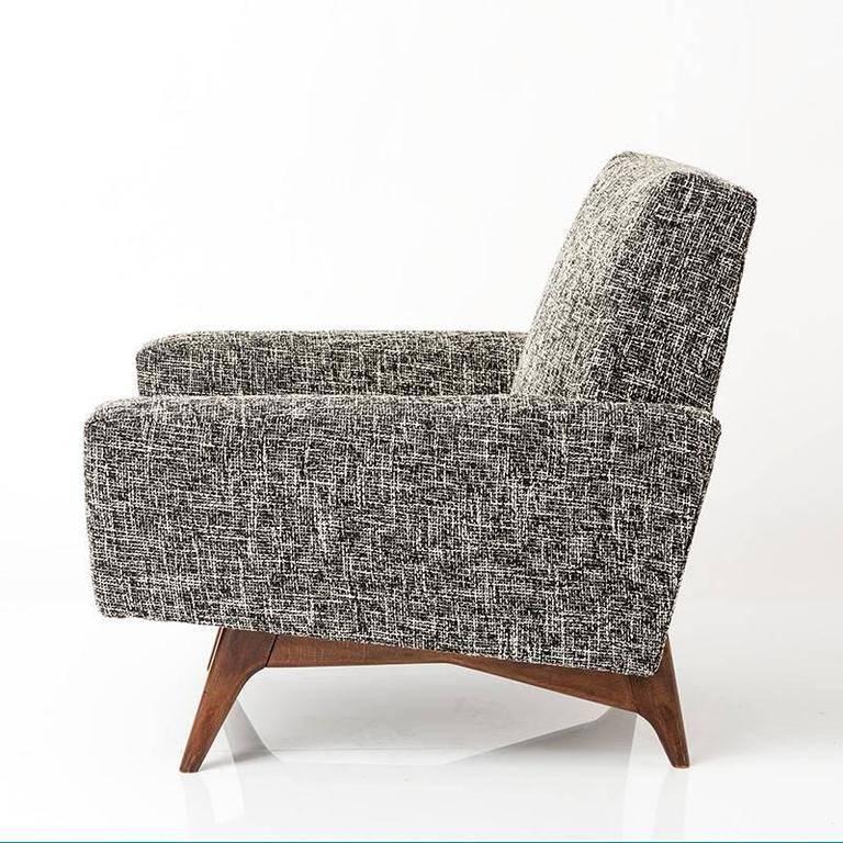 Mid-Century Modern Enzo Chair - Bespoke - Made with your Fabric For Sale