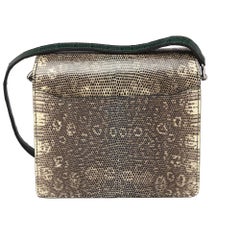 Hermes Mini Roulis Vert Fonce & Ombré Matt Aligator & Lizard