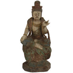 Antique Quan Yin HB 3104 Sculpture