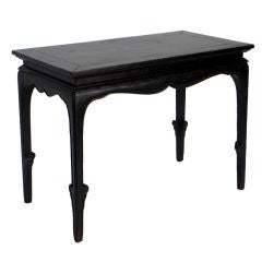 Black Lacquered Table - HK 356