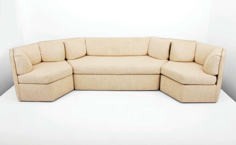 Modern Thayer Coggin Sofa, Lounge Chairs, Side Tables