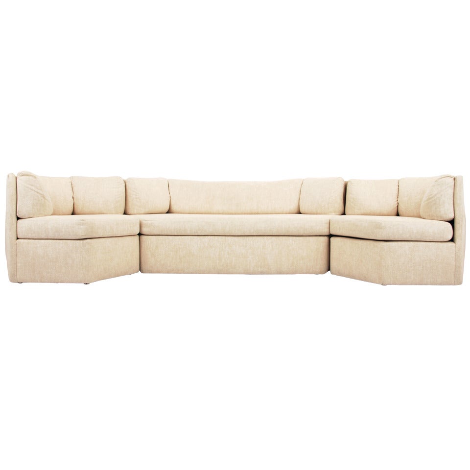 Thayer Coggin Sofa, Lounge Chairs, Side Tables