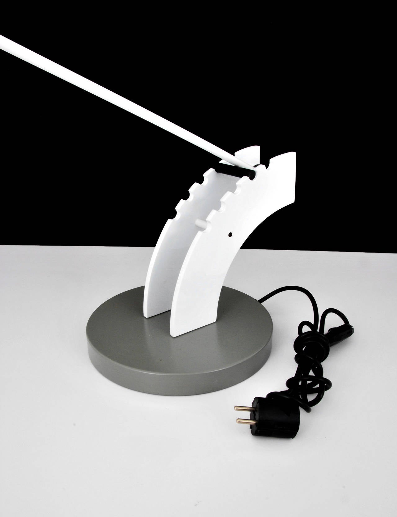 Post-Modern Lawrence Laske Prototype Lamp and Model, 1987 For Sale