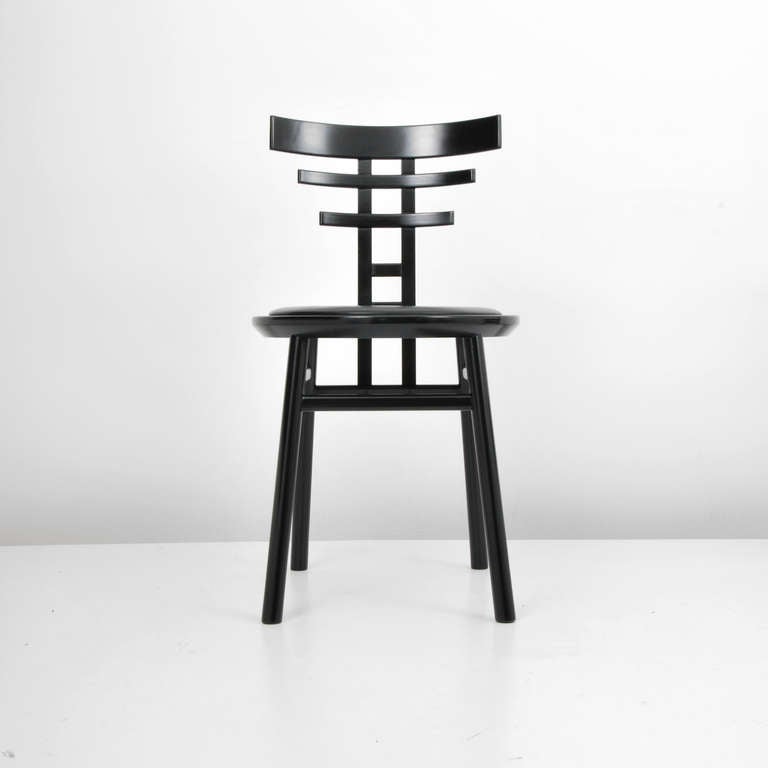 Late 20th Century Set of 6 De Pas, D'Urbino & Lomazzi Chairs, Circa 1980