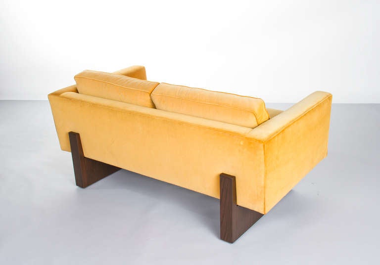 American Pair of Harvey Probber Loveseats, Priced for the Pair, Circa 1960, *Free Shipping