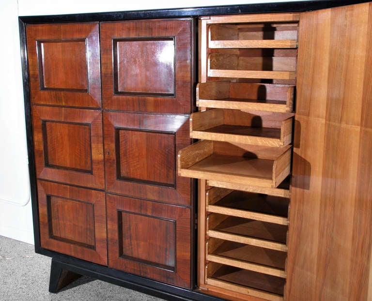 Monumental Osvaldo Borsani Cabinet In Good Condition For Sale In West Palm Beach, FL