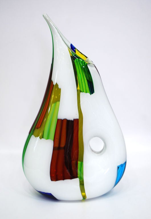 Blown Glass Collection of Anzola Fuga Vases