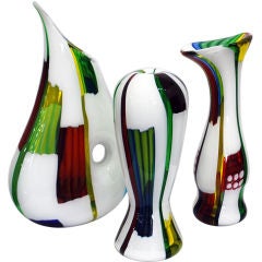 Collection of Anzola Fuga Vases