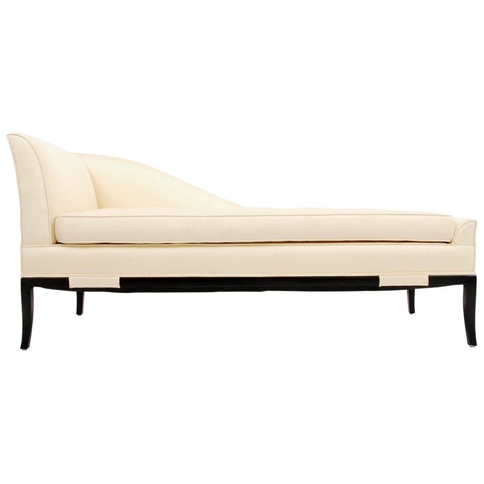 Tommi Parzinger Daybed/Chaise Lounge Chair