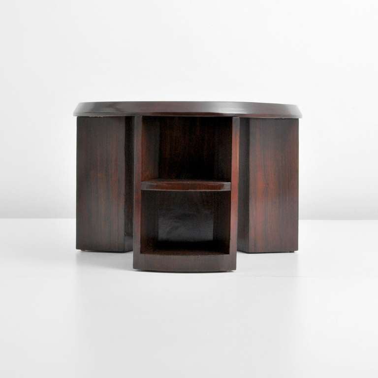 Emile Leon Bouchet Art Deco Coffee Table In Good Condition For Sale In West Palm Beach, FL