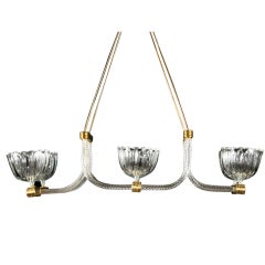 Monumental Barovier & Toso Chandelier