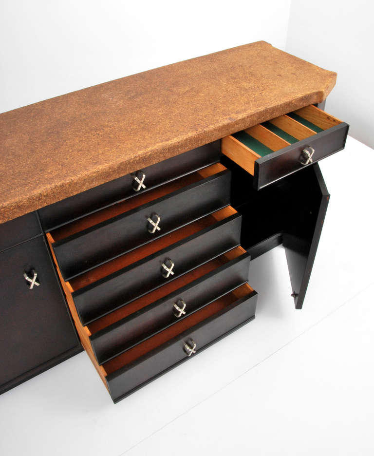 Mid-Century Modern Paul Frankl Cabinet, Circa 1960
