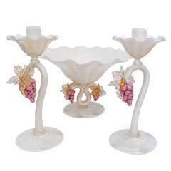 Barovier & Toso Console Set