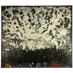 Large Abstract Painting by Stanley Boxer, 80"h x 70"w