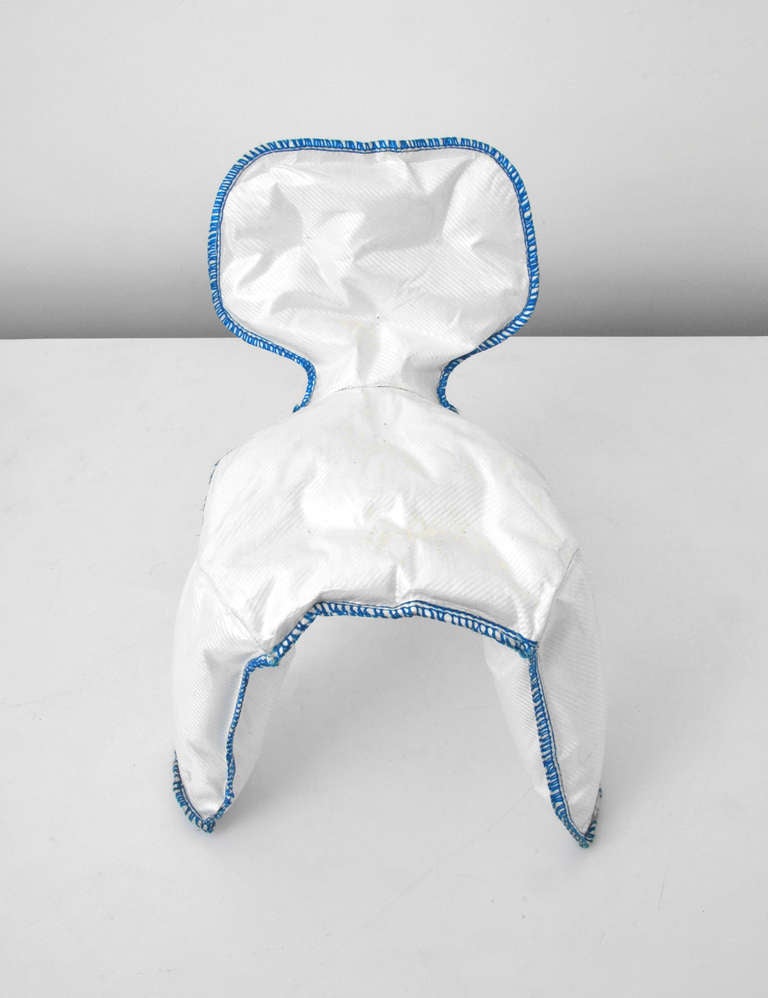 "Seam" chair, unique prototype by Chris Kabel (Dutch, b. 1975). Winner of the Dutch Material Fund Prize, 2009. Produced in cooperation with Droog, the Aerospace Engineering faculty of the Technical University Delft, Composietenlab In