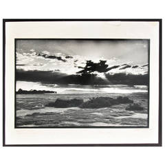 Early Peter Beard Gelatin Silver Print, Signed