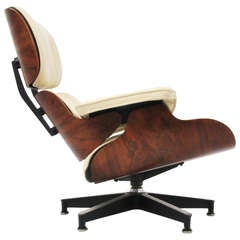 Charles and Ray Eames Rosewood Lounge Chair