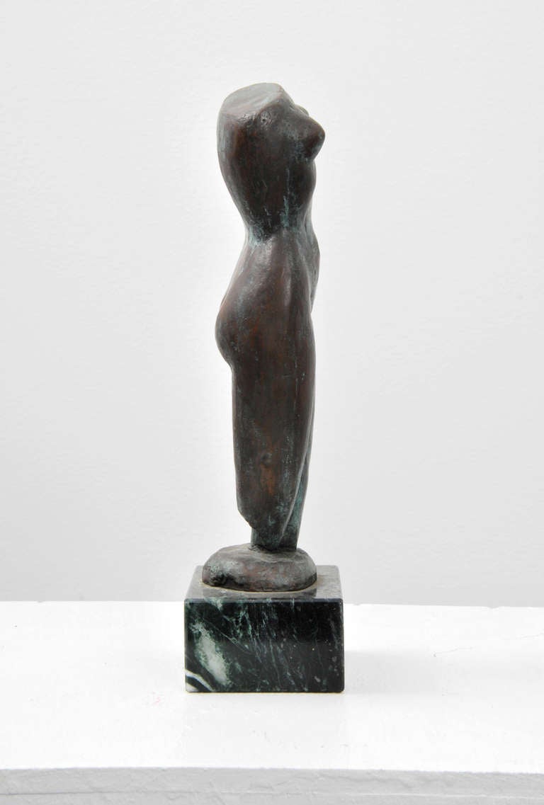 Bronze Larry Mohr Figurative Sculpture For Sale