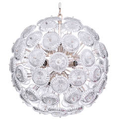 Rare "Snowball" Chandelier, Hotel Deutscher Hof