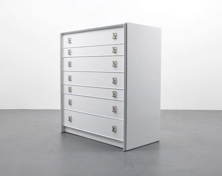 Mid-Century Modern Paul Frankl Seven Drawer Dresser/Chest, Circa 1950