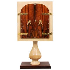 Vintage Aldo Tura Bar Cabinet, Italy, circa 1960