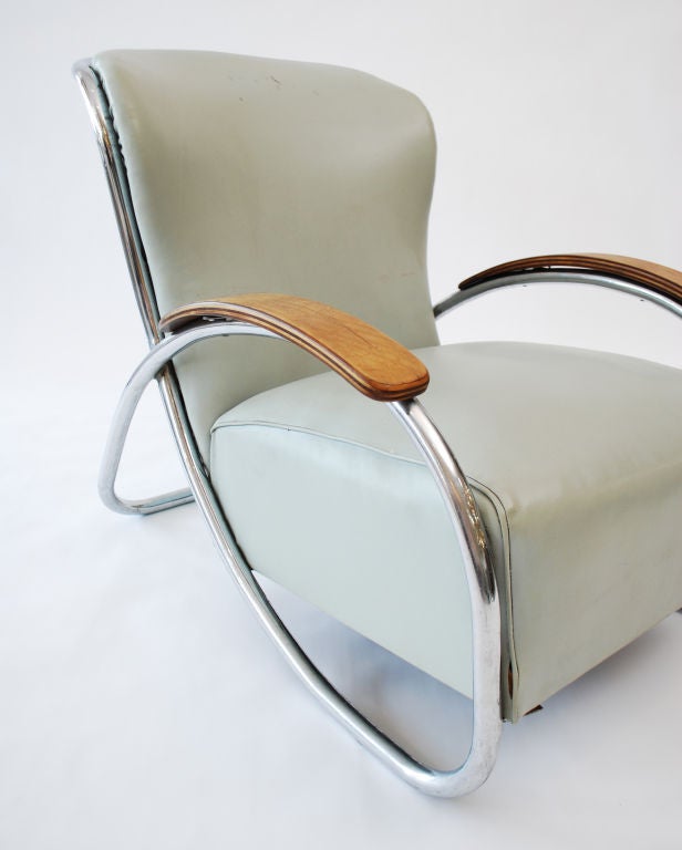 American Fine & Rare  Lounge Chair by Kem Weber