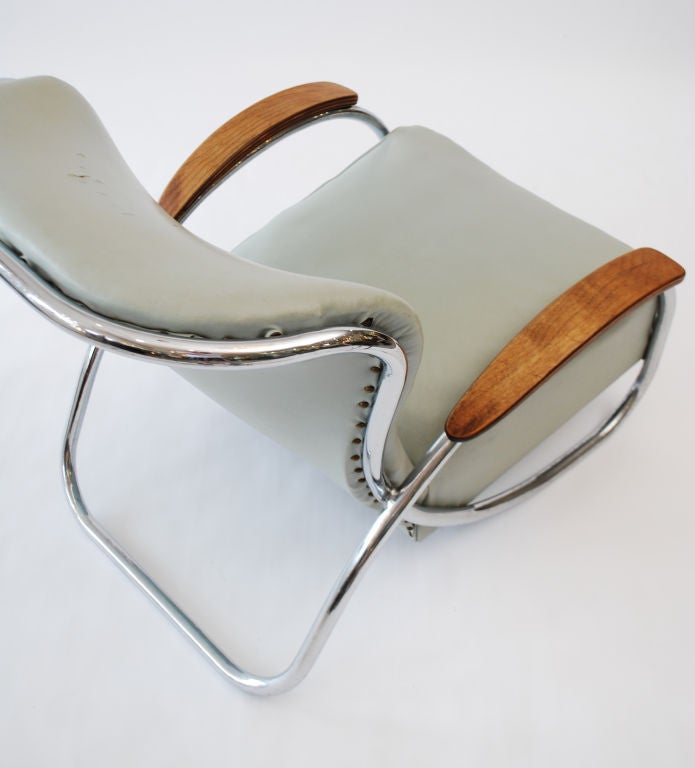 Mid-20th Century Fine & Rare  Lounge Chair by Kem Weber