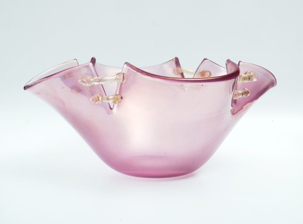 Mid-20th Century Large Center Bowl by Barovier & Toso