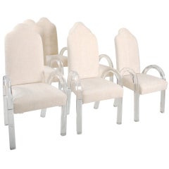 Charles Hollis Jones "Waterfall" Dining Chairs