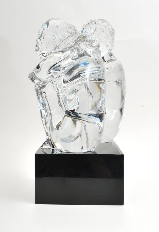Large Glass Sculpture by Loredano Rosin 1