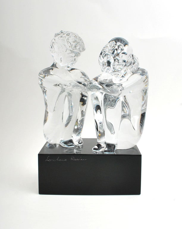 Large Glass Sculpture by Loredano Rosin 2